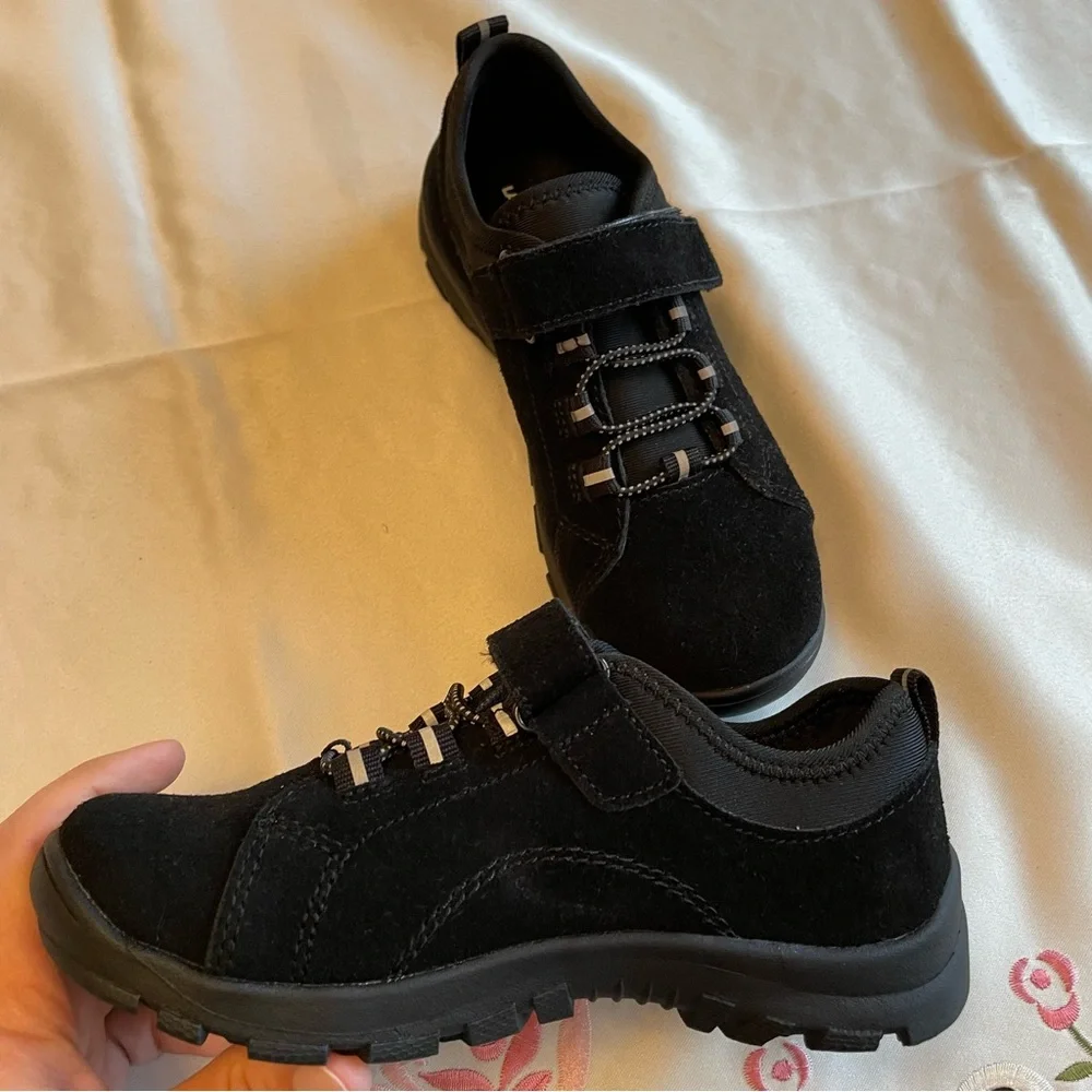 Faux suede dress shoes